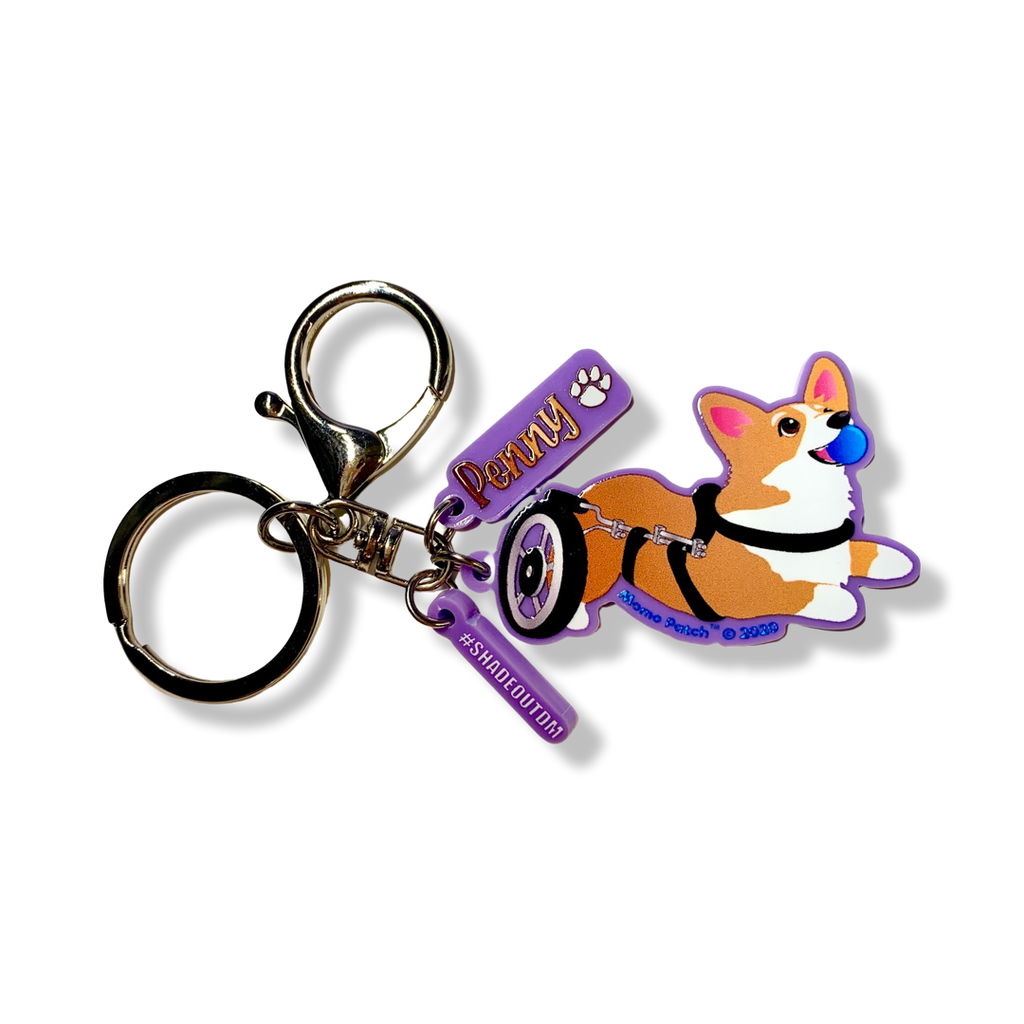 SHADE OUT DM - PENNY ACRYLIC KEY CHAIN - Momo Patch