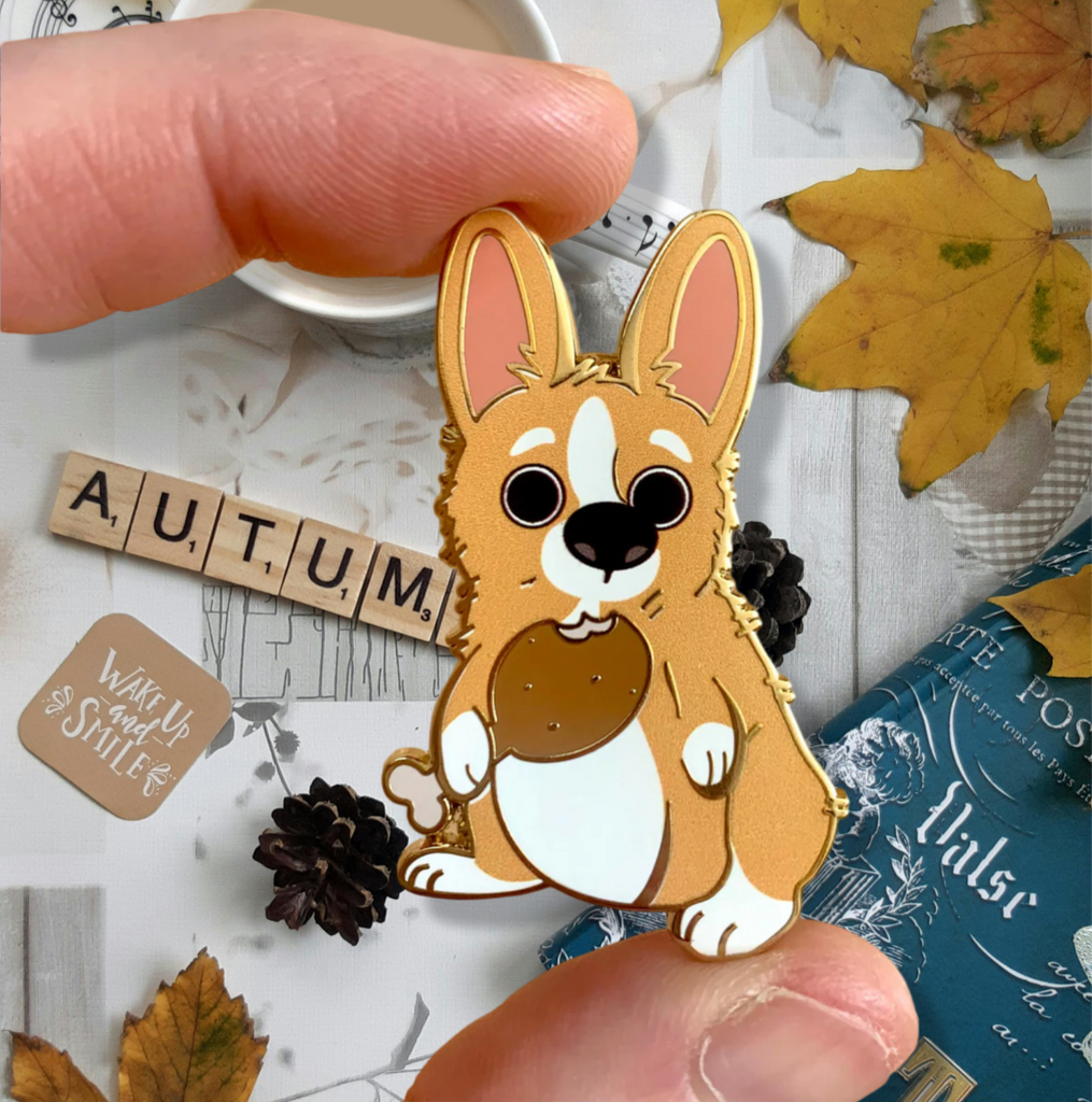 Chimkin Thief Hard Enamel Pin - Momo Patch