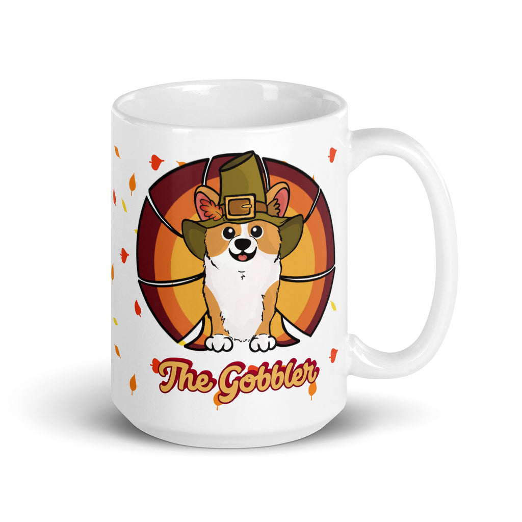 MADE-TO-ORDER The Gobbler Corgi Turkey Thanksgiving Mug | 11oz, 15oz or 20oz | FREE SHIPPING! - Momo Patch