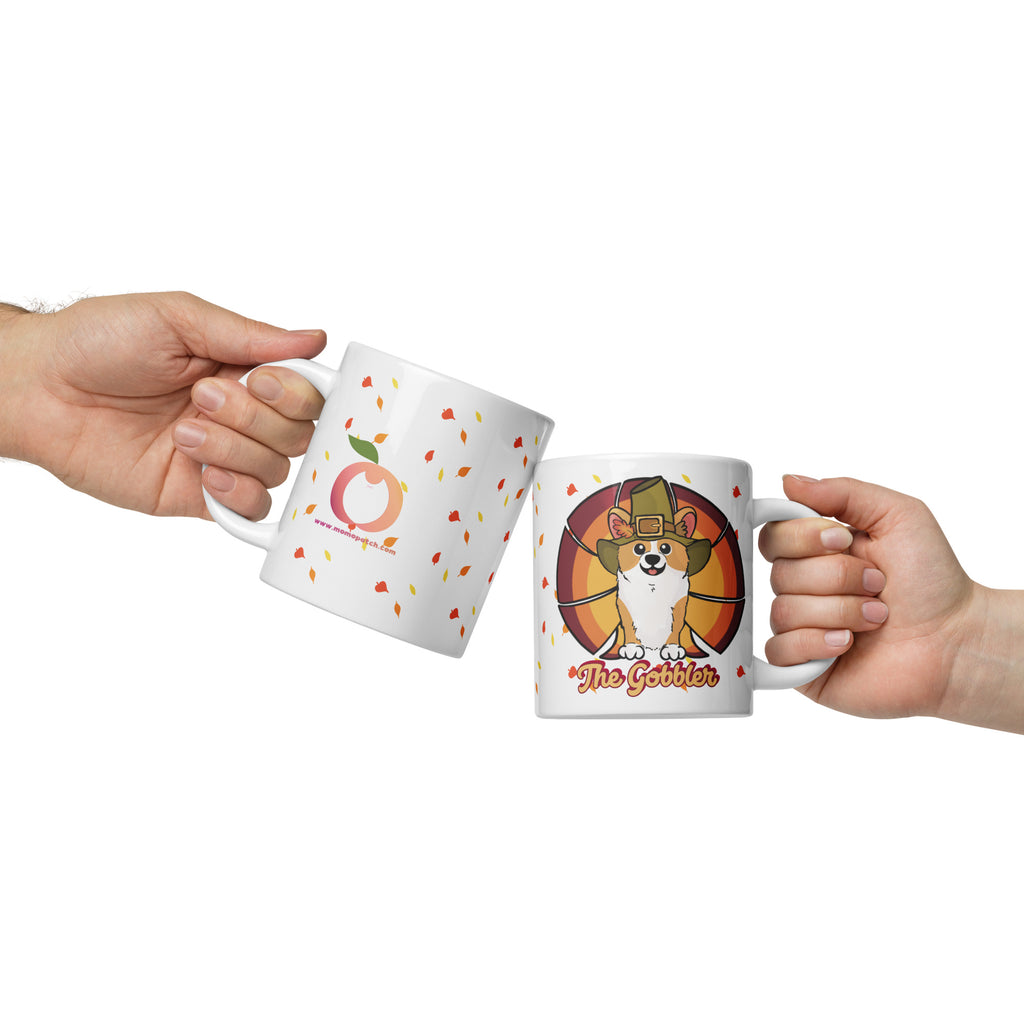 MADE-TO-ORDER The Gobbler Corgi Turkey Thanksgiving Mug | 11oz, 15oz or 20oz | FREE SHIPPING! - Momo Patch