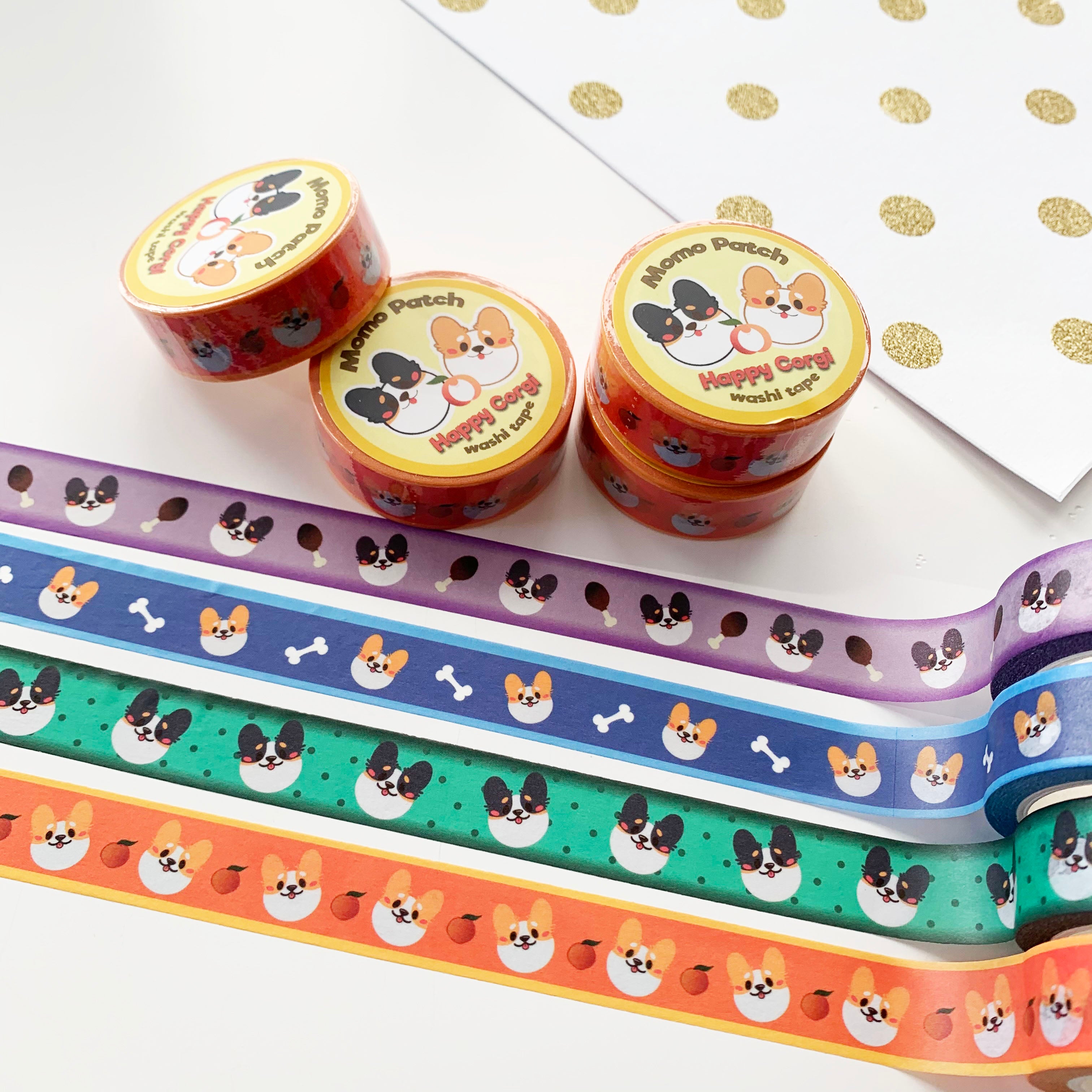 MochiThings: Happy Friends Washi Tape