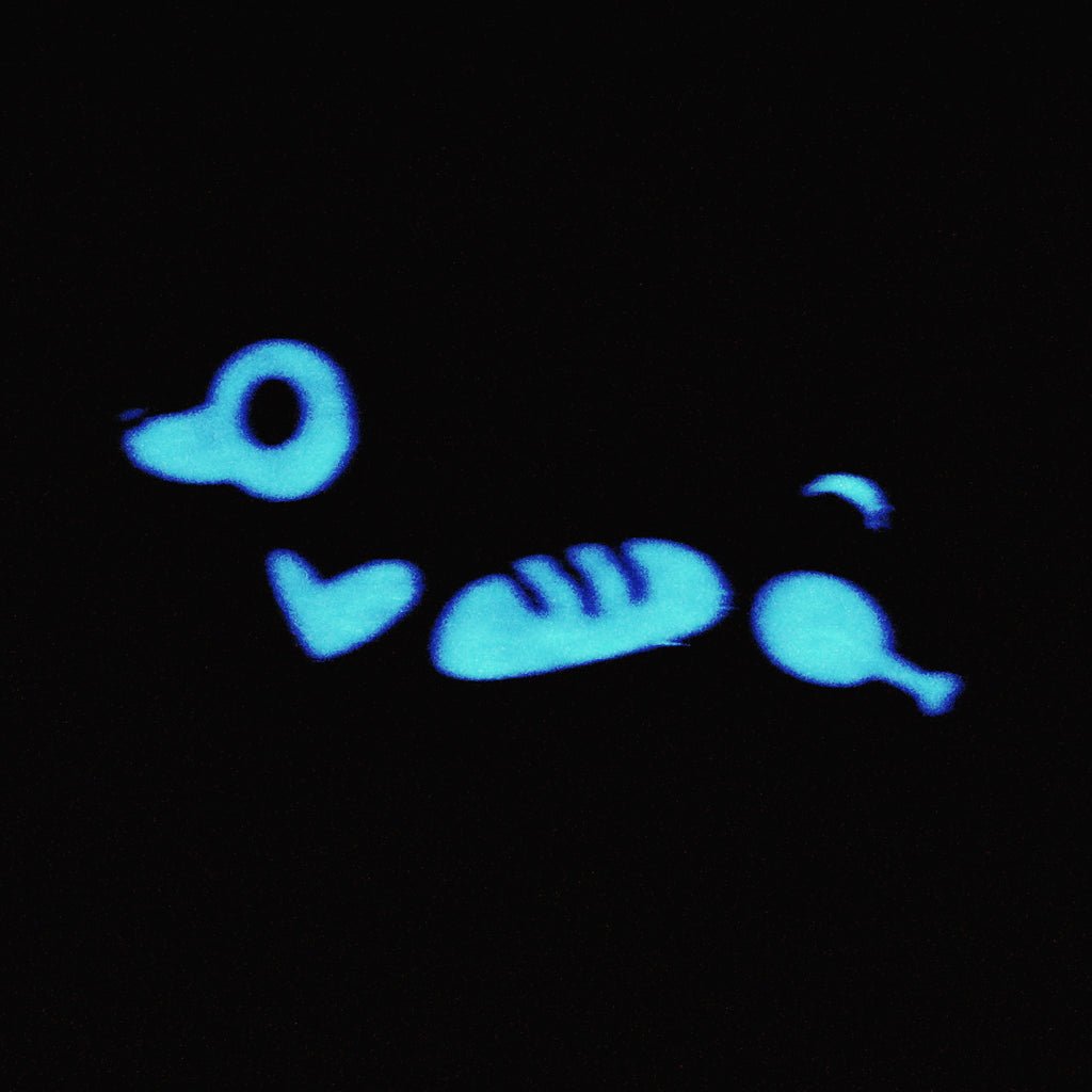 Wishbone Glow-in-the-Dark Corgi Soft Enamel Pin - Momo Patch