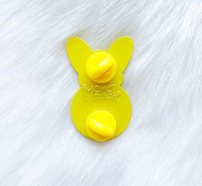 Woofs Corgi Marshmallow Easter Soft Enamel Pins - Momo Patch