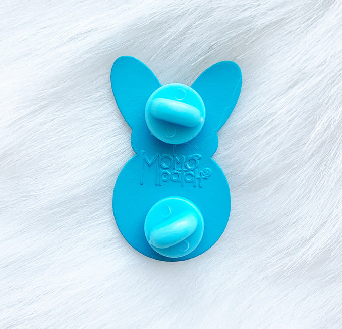 Woofs Corgi Marshmallow Easter Soft Enamel Pins - Momo Patch