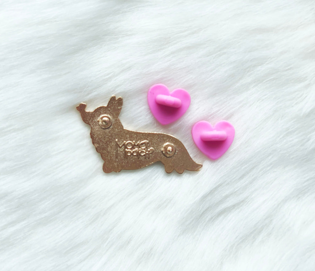 Corgi Tails Series 2 Hard Enamel Pins - Momo Patch