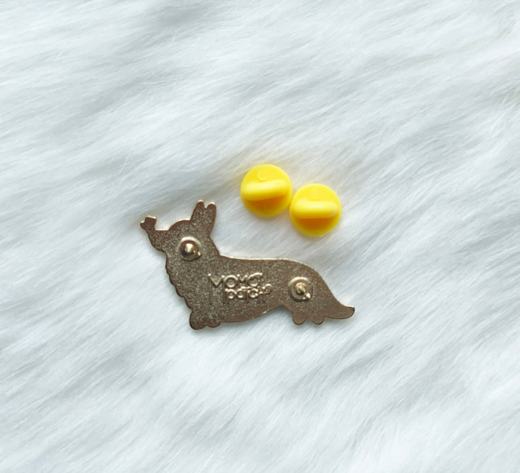 Corgi Tails Series 2 Hard Enamel Pins - Momo Patch