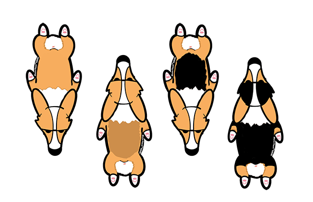 Splooticus Minis Clear Vinyl Stickers - Momo Patch