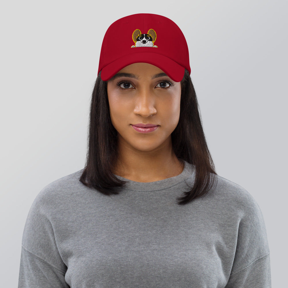 MADE-TO-ORDER Embroidered Tri-Corg Cap FREE SHIPPING! - Momo Patch