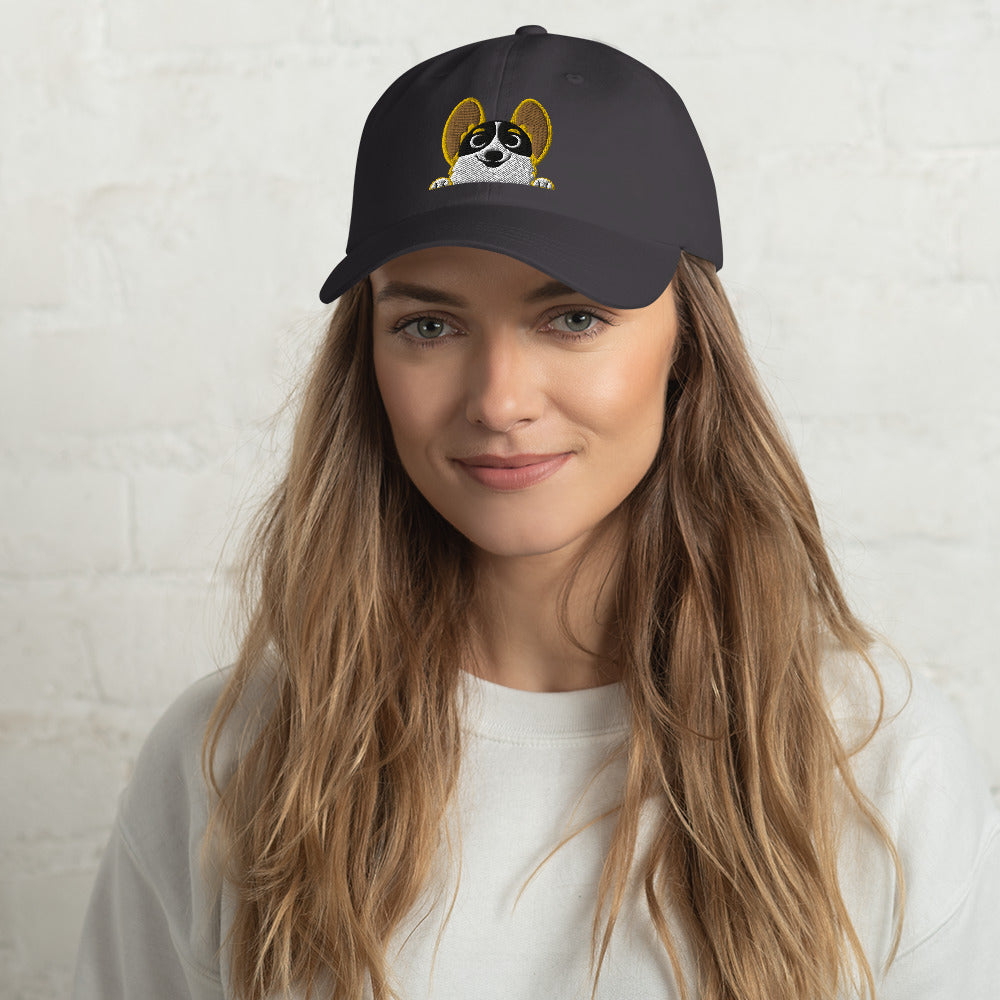MADE-TO-ORDER Embroidered Tri-Corg Cap FREE SHIPPING! - Momo Patch