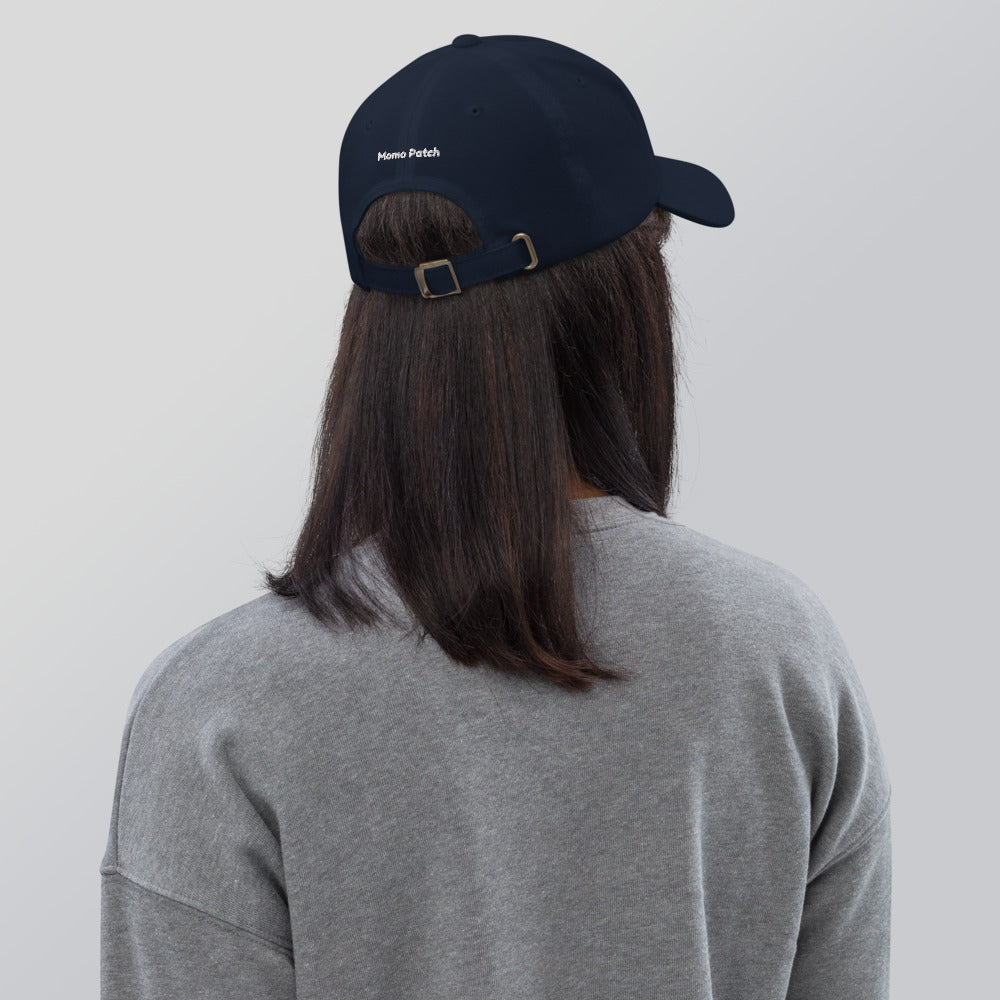 MADE-TO-ORDER Embroidered Red and White Corg Cap FREE SHIPPING! - Momo Patch