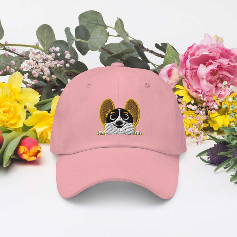 MADE-TO-ORDER Embroidered Tri-Corg Cap FREE SHIPPING! - Momo Patch