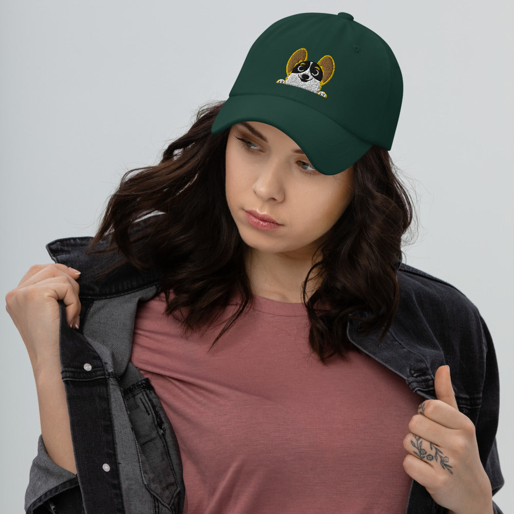 MADE-TO-ORDER Embroidered Tri-Corg Cap FREE SHIPPING! - Momo Patch