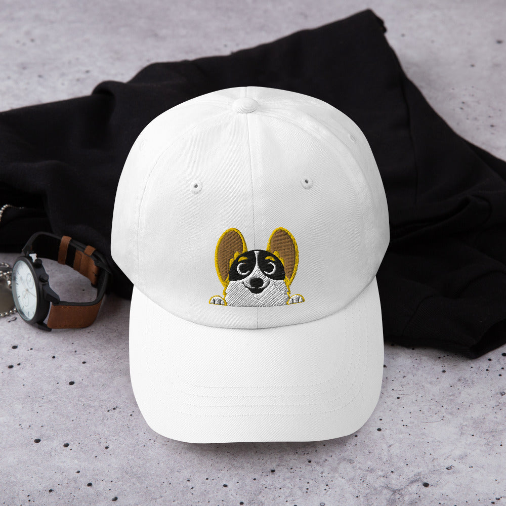 MADE-TO-ORDER Embroidered Tri-Corg Cap FREE SHIPPING! - Momo Patch
